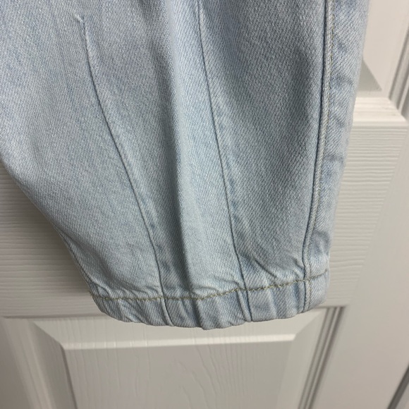 NWT Polo Ralph Lauren Belted Tapered Jeans 100% Cotton High Rise Barrel Style - Picture 7 of 15